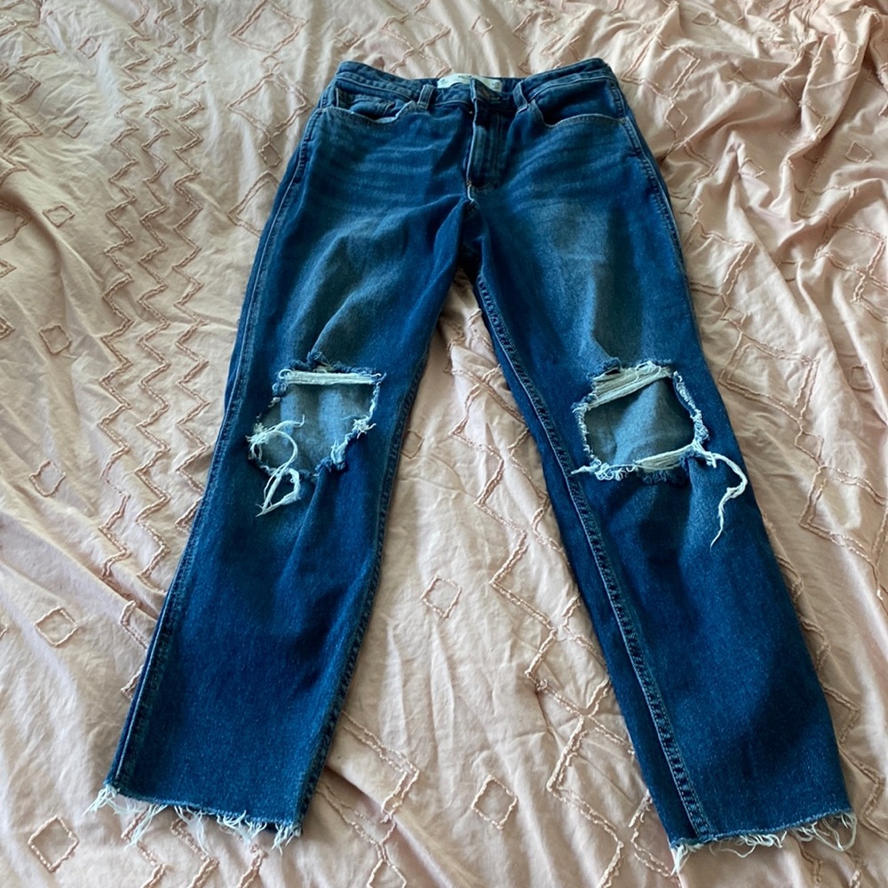 Hollister mom jeans